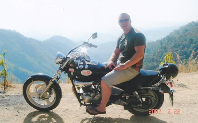 比利·摩尔（Billy Moore）在泰国服刑三年。信用：提供