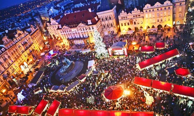 圣诞市场目的地包括德国，意大利和阿姆斯特丹。信用：Groupon.