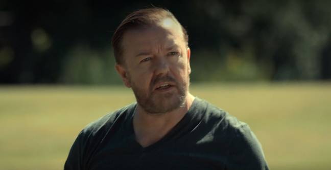 Ricky Gervais一直在季节2.信用：netflix