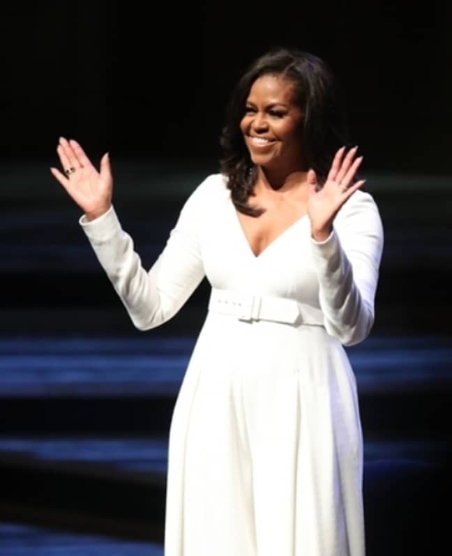 米歇尔·奥巴马（Michelle Obama）在美国任命最受钦佩的女人。信用：PA