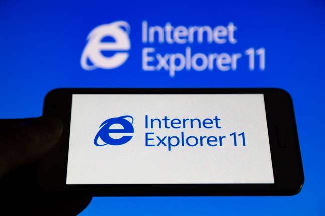 Internet Explorer很快就会成为过去的事情。信用：PA