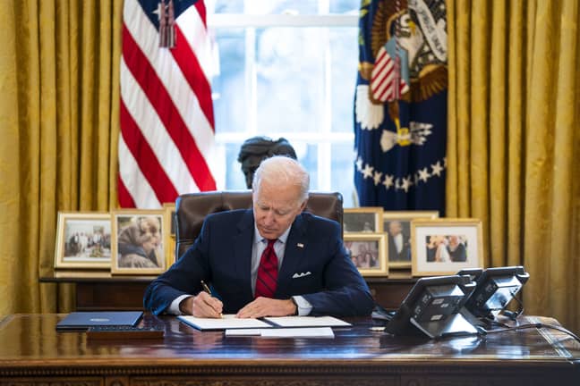 乔·拜登（Joe Biden）将签署一项行政命令，以扭转唐纳德·特朗普（Donald Trump）的反堕胎政策。信用：PA