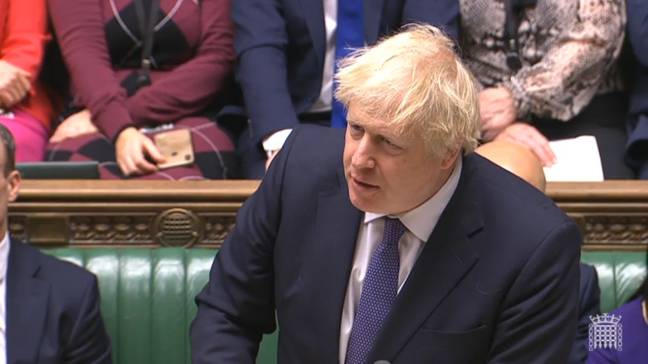 鲍里斯约翰逊总理在伦敦公安院里的Brexit辩论中讲话。信用：PA
