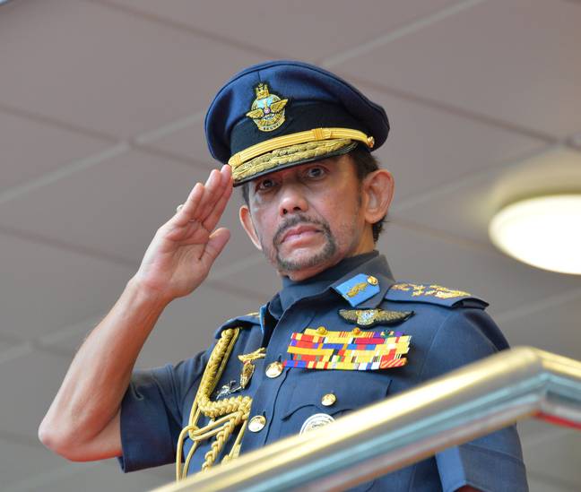 Sultan Haji Hassanal Bolkiah是最新的文莱总理。信用：PA