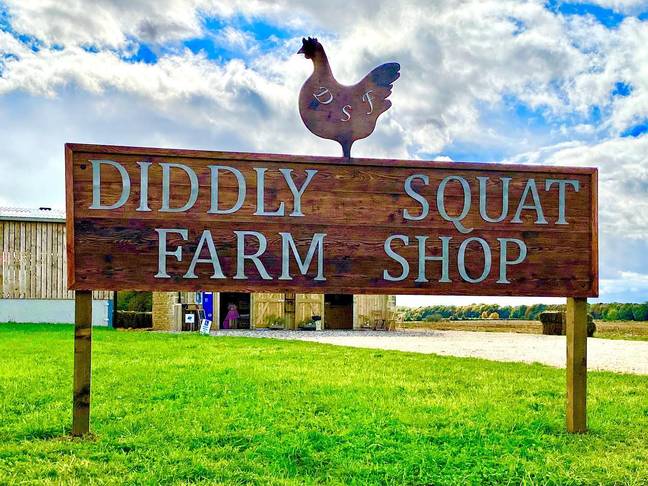 信用：Facebook/Diddly Squat Farm Shop