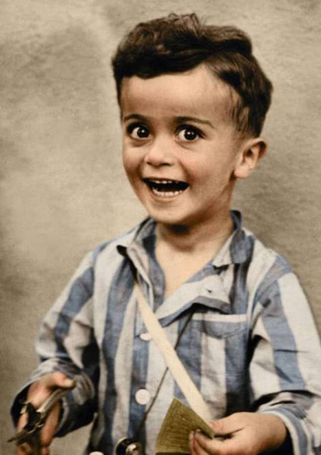 四岁的Istvan Reiner在Auschwitz的煤气室中丧生。信用：汤姆马歇尔
