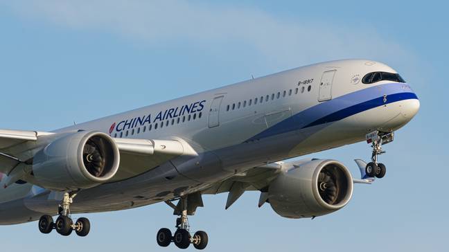 中国航空公司航班报告瞄准。信用：PA