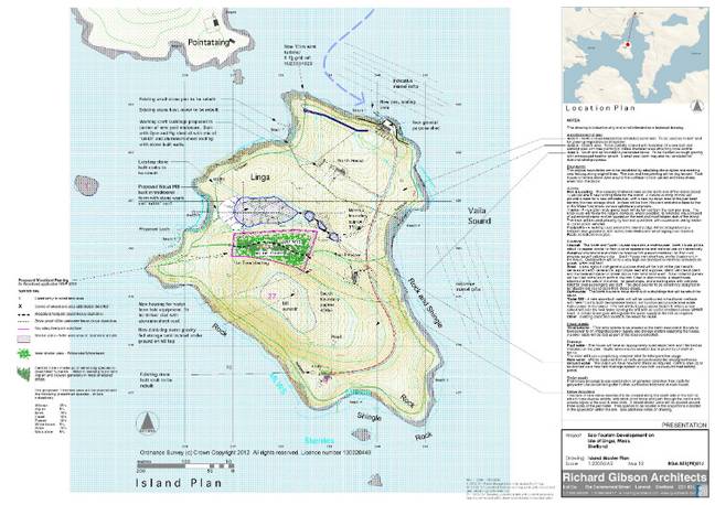 这是一张岛上的地图。图片来源:Neil Risk Solicitors and Estate Agent