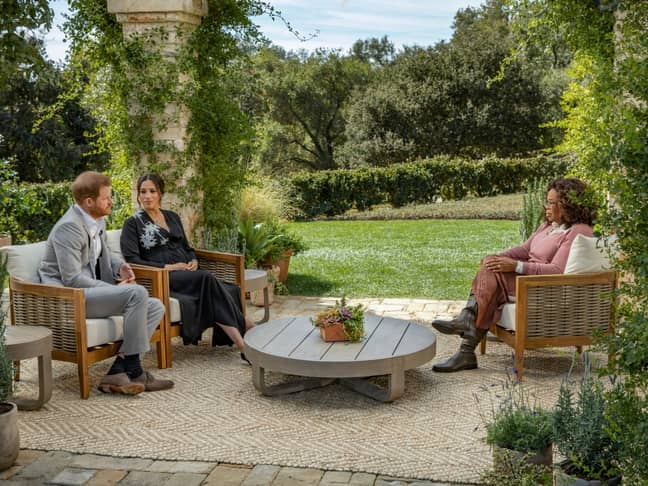 皮尔斯·摩根（Piers Morgan）在三月份对奥普拉·温弗瑞（Oprah Winfrey）采访的哈里王子和梅根·马克尔（Meghan Markle）的采访中“什么都不相信”。学分：CBS
