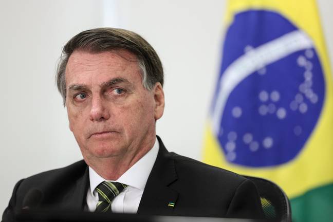 巴西总统雅尔·博尔森罗（Jair Bolsonaro）。信用：PA