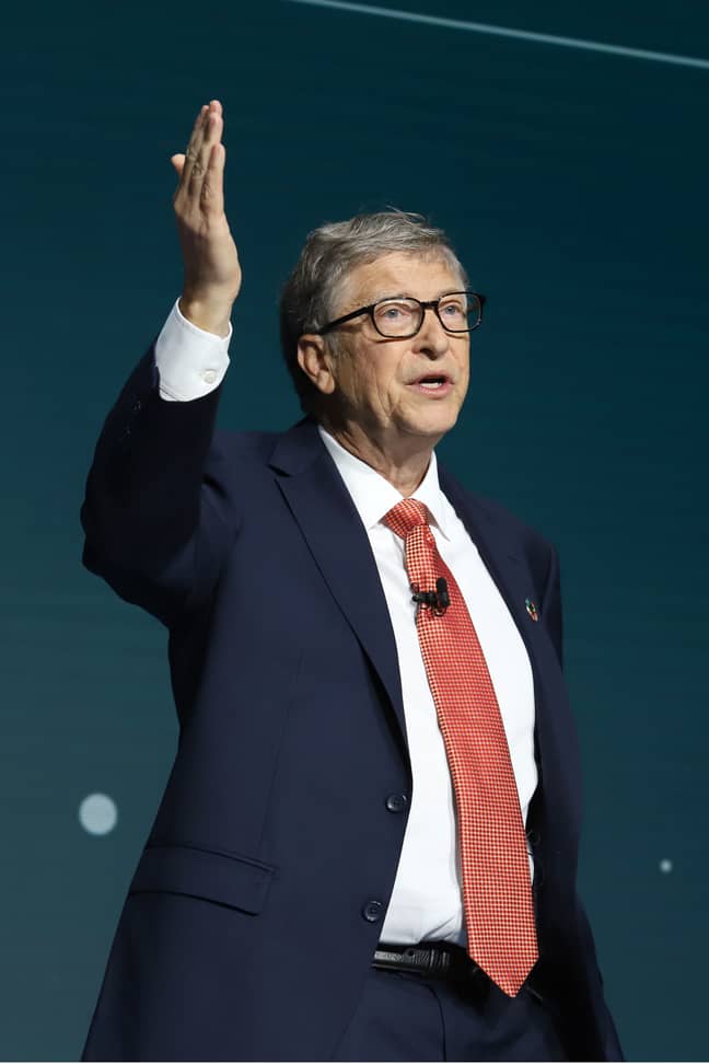比尔·盖茨（Bill Gates）说，他希望“邪恶”的阴谋论将消失。信用：PA“width=