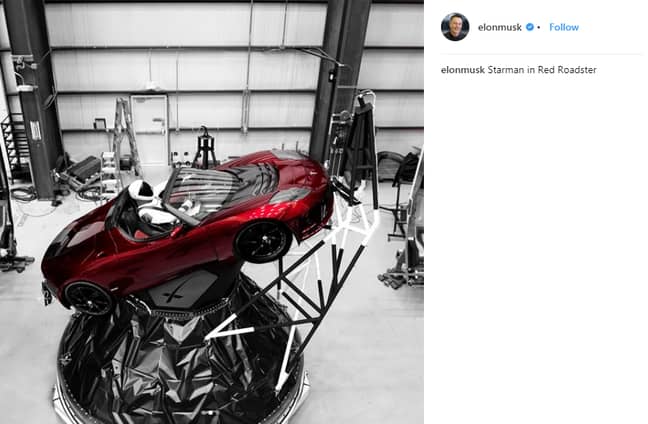 学分：Elon Musk Instagram