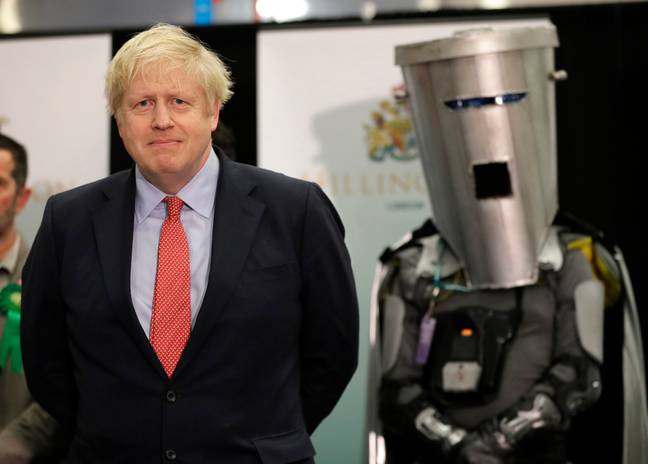 宾法斯伯爵在2019年大选中与鲍里斯·约翰逊(Boris Johnson)对抗。信贷:蒂•维格斯沃斯/美联社/上面”loading=