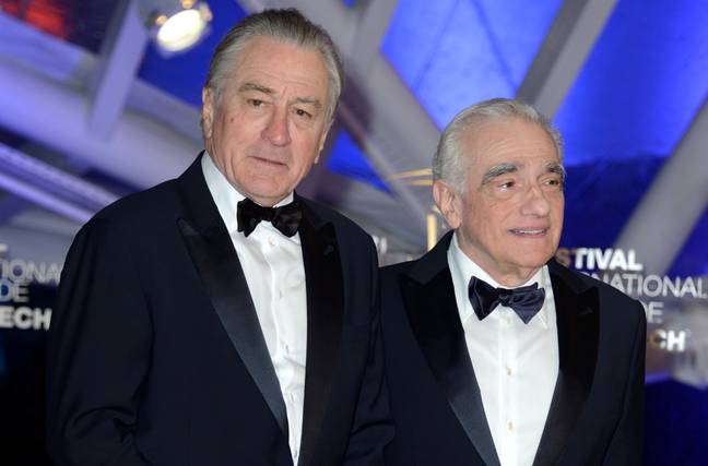 罗伯特·德·尼罗（Robert de Niro）和马丁·斯科塞斯（Martin Scorsese）。信用：PA
