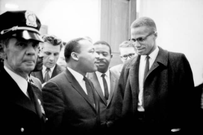 马丁·路德·金（Martin Luther King）和马尔科姆（Malcolm）