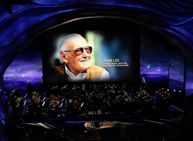 斯坦·李（Stan Lee）被包括在奥斯卡颁奖典礼的“纪念”部分中。信用：PA