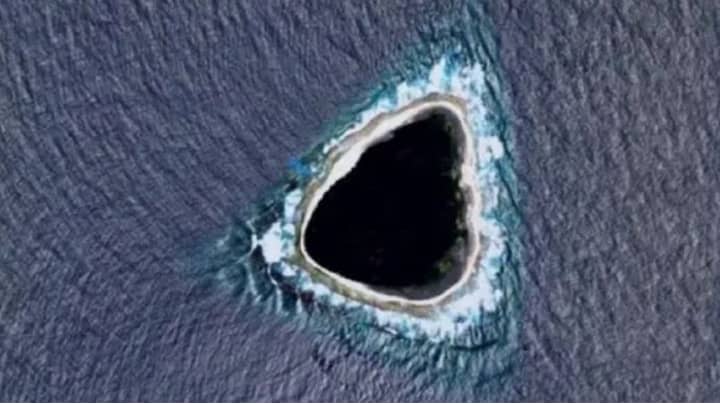 在Google地图上发现的“黑洞”原来是无人居住的沃斯托克岛