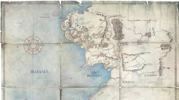 地图揭示了戒指之王电视节目的线索