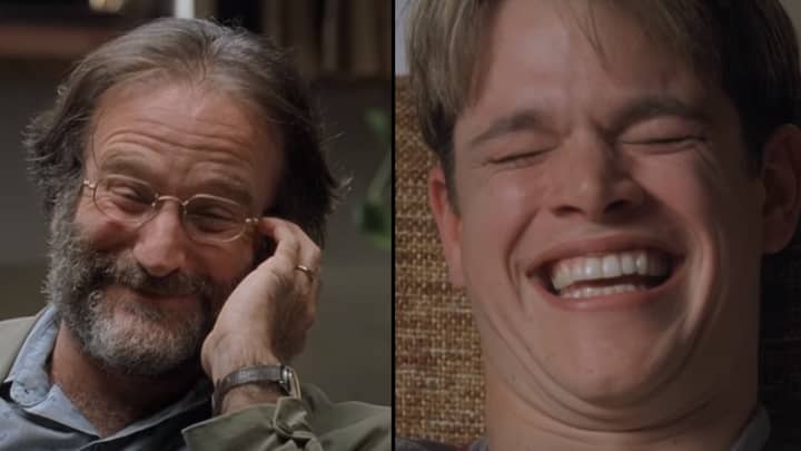 罗宾·威廉姆斯（Robin Williams）即兴创作了“善意狩猎”中最有趣的场景之一