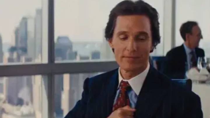 Matthew McConaughey想起了Wall Street Chant场面的狼