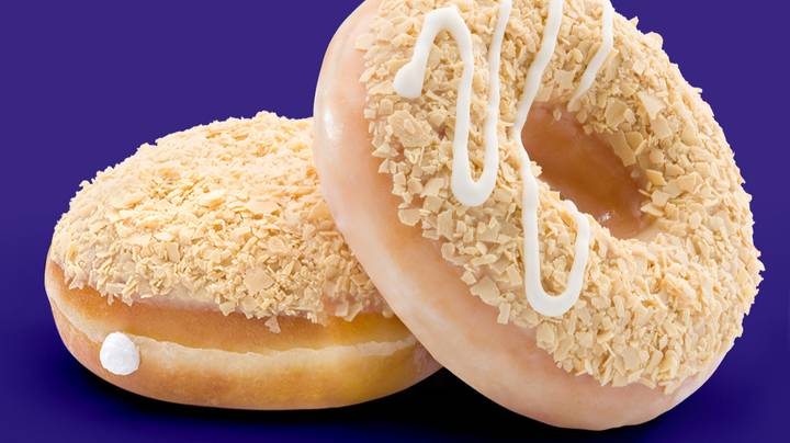 Krispy Kreme在澳大利亚发布了两个Caramilk甜甜圈