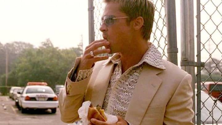 为什么布拉德·皮特（Brad Pitt）总是在电影场景中吃食物