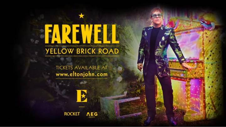 Elton John World Tour Dates＆Wealts刚刚宣布