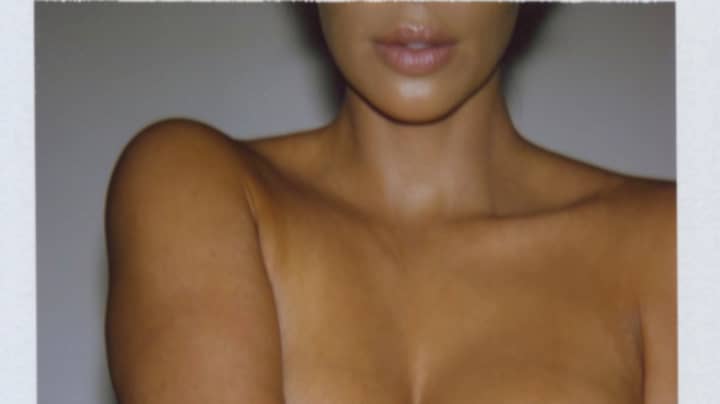 Kim Kardashian Riles Internet脱掉以推广新香水