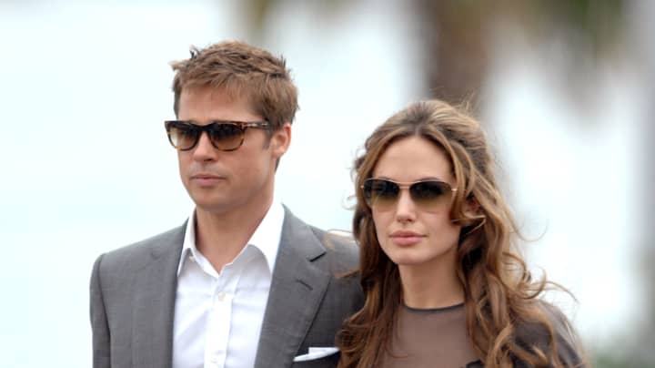 布拉德·皮特（Brad Pitt）在安吉丽娜·朱莉（Angelina Jolie