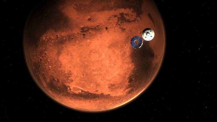 美国宇航局的毅力漫游者今晚降落在火星上