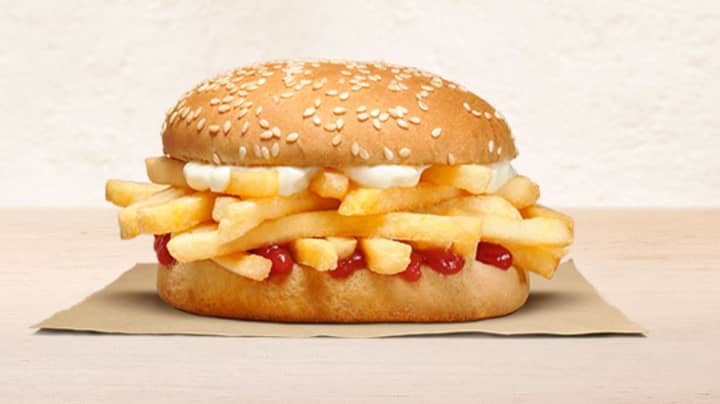 Burger King在新西兰推出了其“芯片Butty”版本“width=