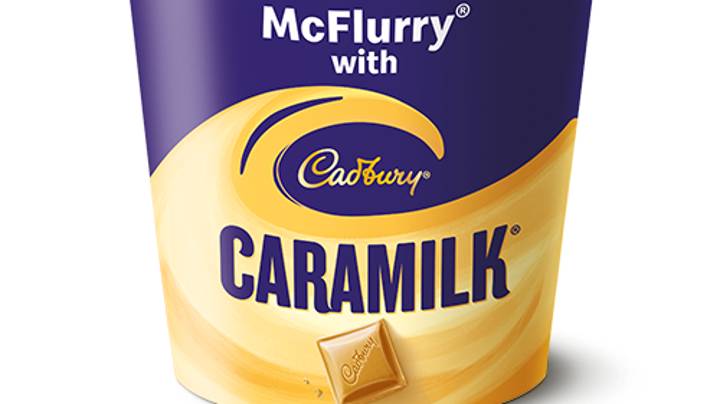麦当劳澳大利亚将于明天推出Caramilk McFlurry