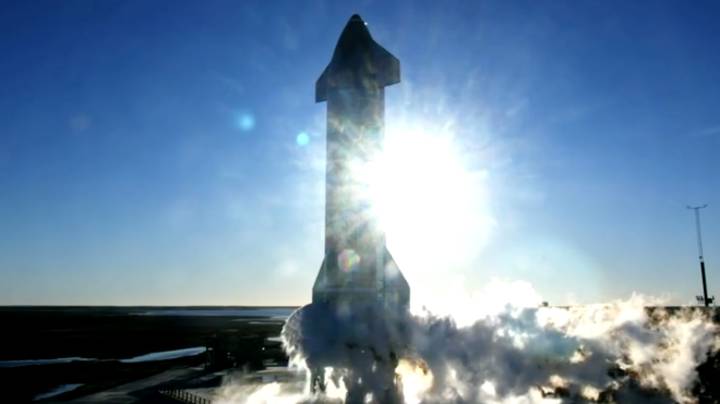 Spacex的Starship在测试飞行后爆炸