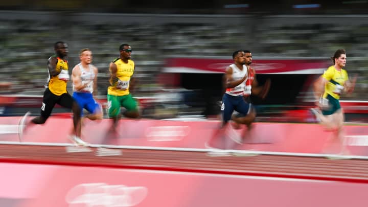 世界上第二快的人对在奥林匹克热火期间被殴打产生了有趣的反应
