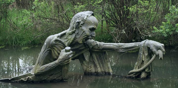 威克洛可能拥有世界上最奇怪的雕塑公园