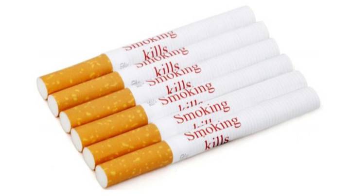 研究显示，在每支香烟上印上“吸烟致死”字样可能有助于人们戒烟
