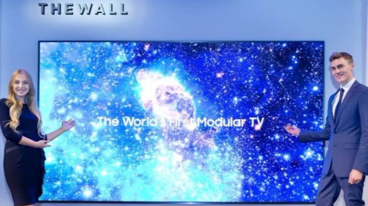 三星正在发布一台新的146英寸电视，这会让您震惊