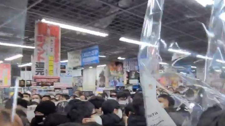 PS5在东京的活动陷入混乱，因为购物者暴动，以获得控制台