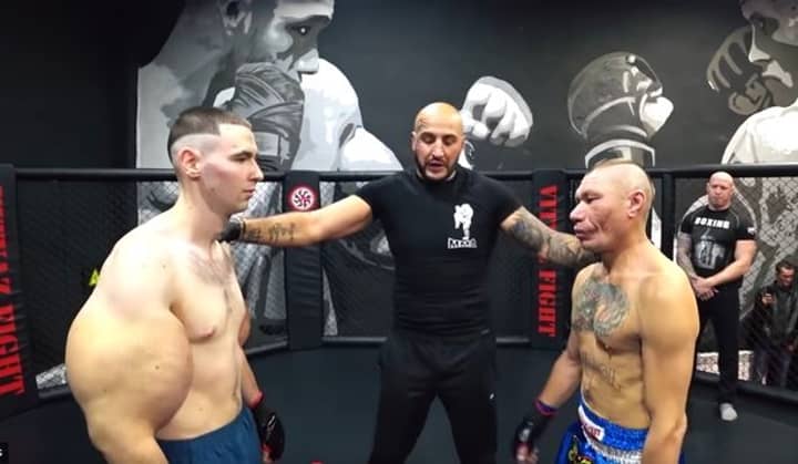 MMA失败后，“ Popeye”发现了与“俄罗斯绿巨人”的训练