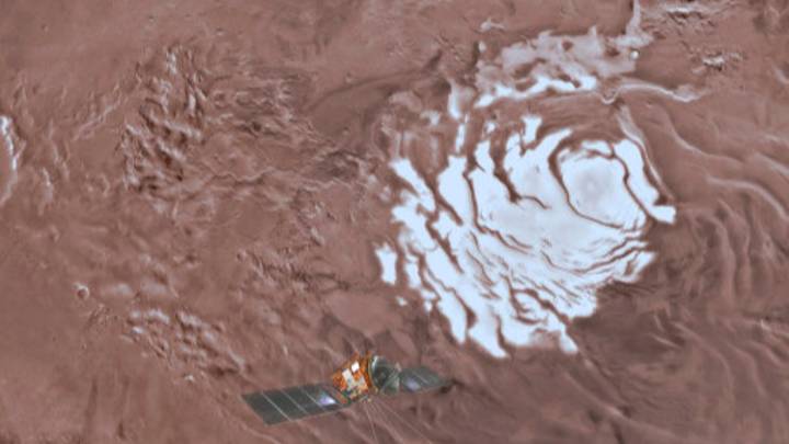 在火星上发现了巨大的液体水“湖”“imgWitdh=