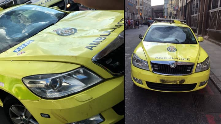 米尔沃尔球迷筹集了9,000英镑，以修复受损的伦敦救护车服务车