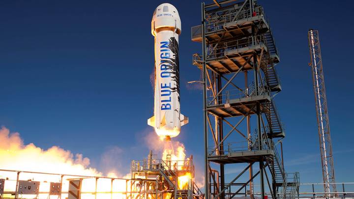 杰夫·贝佐斯（Jeff Bezos）的“太空阴茎”火箭曲折记录“width=