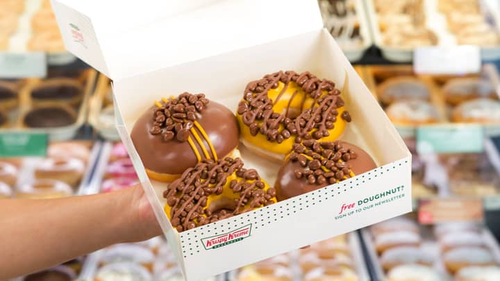 Krispy Kreme与Crunchie合作为终极甜甜圈