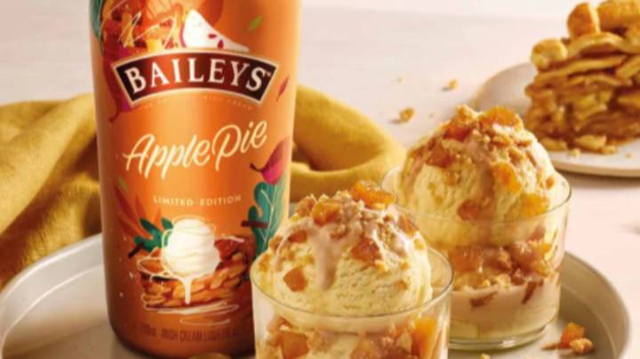 Baileys推出了秋天的全新苹果馅饼味